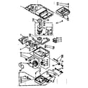 Kenmore 11622900 base assembly diagram