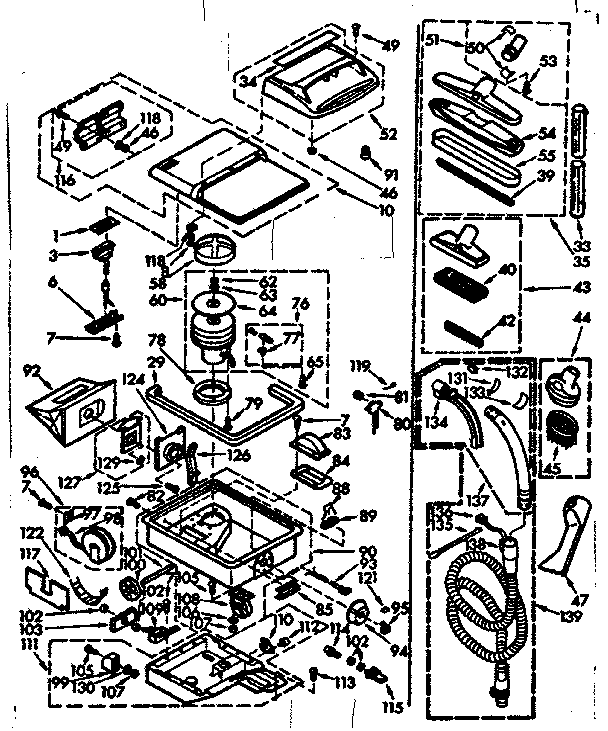 Kenmore 11622950 unit parts diagram