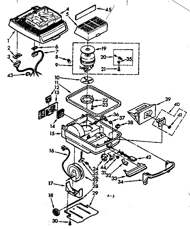 Kenmore 11622980 base assembly diagram