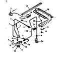 Kenmore 1033247300 burner section diagram