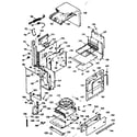 Kenmore 1037177320 body section diagram