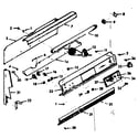 Kenmore 1037177320 backguard section diagram