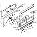 Kenmore 1037267360 backguard section diagram