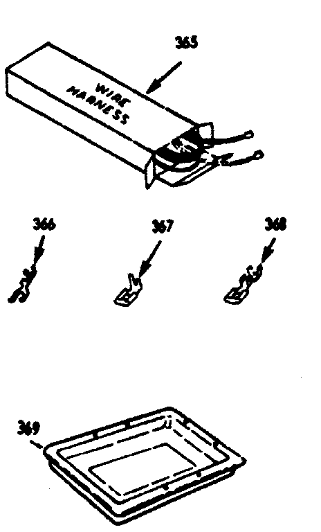 Kenmore 1037337221 optional equipment diagram