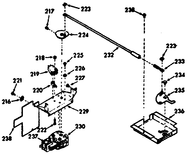 Kenmore 1037337242 power lock diagram