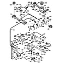 Kenmore 1037337212 burner section diagram