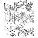 Kenmore 1037707260 lower body section diagram
