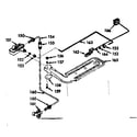 Kenmore 1037707310 upper oven burner section diagram