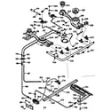 Kenmore 1037707310 burner diagram