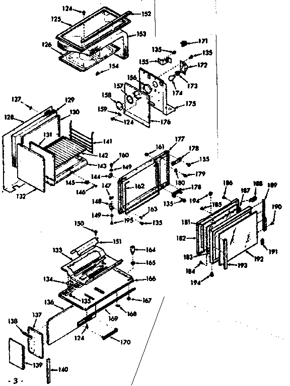 Kenmore 1037717360 upper body diagram