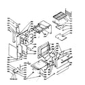 Kenmore 1037737340 lower body section diagram