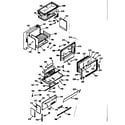 Kenmore 1037827340 upper body section diagram