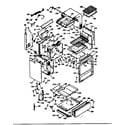Kenmore 1037857221 lower body section diagram