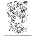 Kenmore 1037857340 lower body section diagram