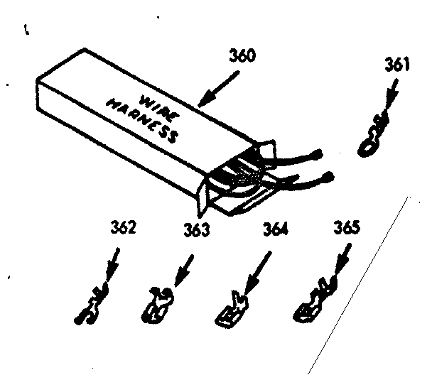 Kenmore 1038357221 optional equipment diagram