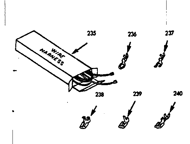 Kenmore 1039147361 optional equipment diagram