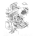 Kenmore 1039857320 lower body section diagram