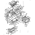 Kenmore 1039857320 upper body section diagram