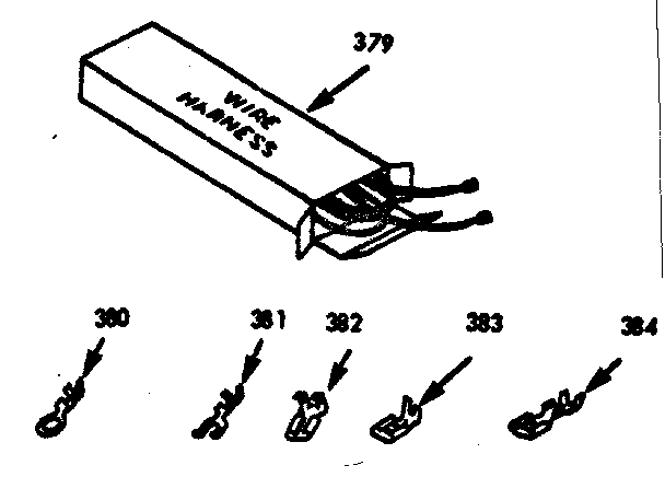 Kenmore 1039877243 optional equipment diagram