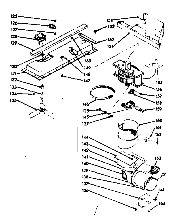 Kenmore 1039946740 magnetron section diagram