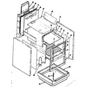 Kenmore 1197027340 body section diagram