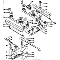 Kenmore 1197457241 oven and top burner diagram