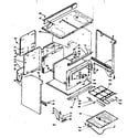 Kenmore 6286227210 body assembly diagram