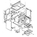 Kenmore 6286267240 body assembly diagram
