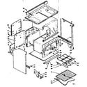 Kenmore 6286277220 body assembly diagram