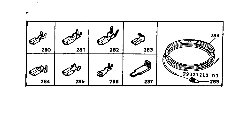 Kenmore 6289327220 wiring and wiring terminals diagram