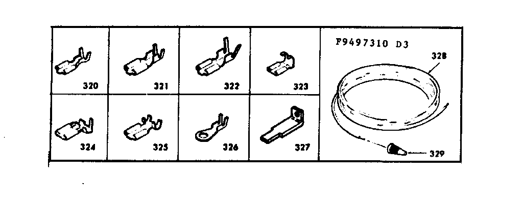 Kenmore 6289497310 wiring & wiring terminals diagram