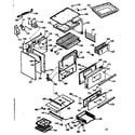 Kenmore 6476057220 body section diagram