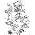 Kenmore 6476137210 body section diagram