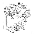 Kenmore 6477127310 burner section diagram