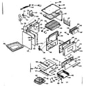 Kenmore 6477147340 body section diagram