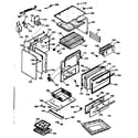 Kenmore 6477237310 body section diagram