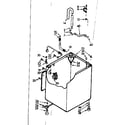 Kenmore 1106804110 cabinet parts diagram