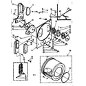 Kenmore 1107208350 bulkhead assembly diagram