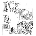 Kenmore 1107218800 bulkhead assembly diagram