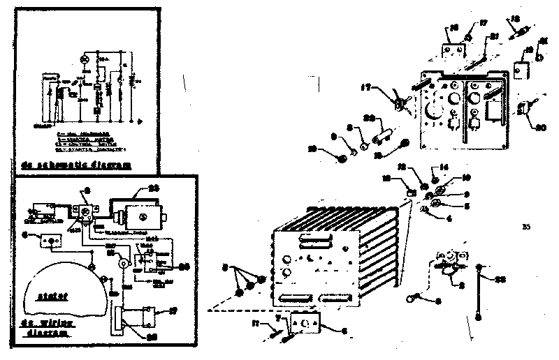 Craftsman 58031055 outlet panel and box diagram