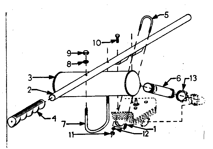 Craftsman 580321810 handle diagram