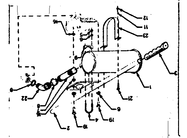 Craftsman 580321820 handle diagram