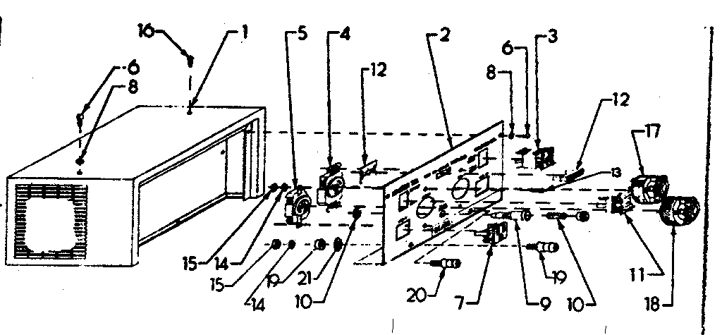 Craftsman 580321840 control panel cover diagram