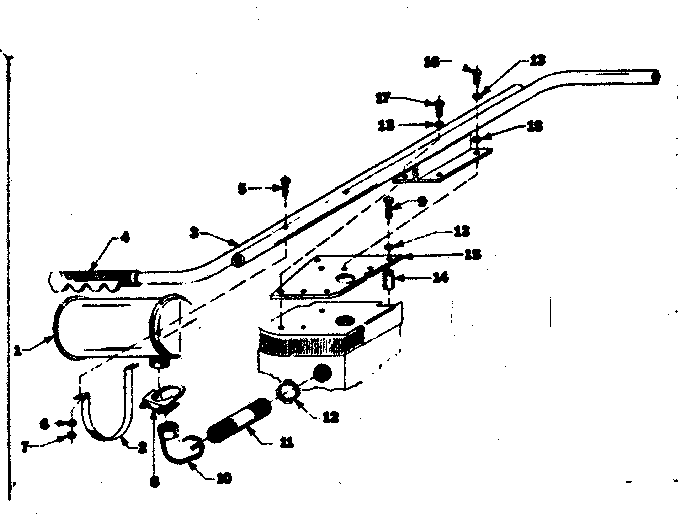 Craftsman 580321841 muffler assembly diagram