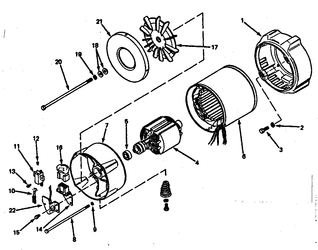 Craftsman 580321851 alternator diagram