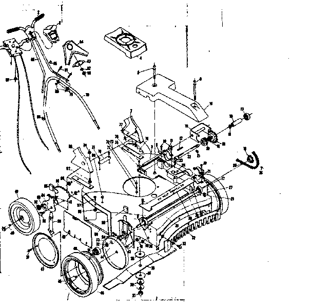 Craftsman 13197660 replacement parts diagram