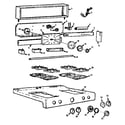 Kenmore 1037126314 backguard & maintop diagram