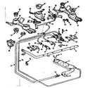 Kenmore 1037176304 burner section diagram