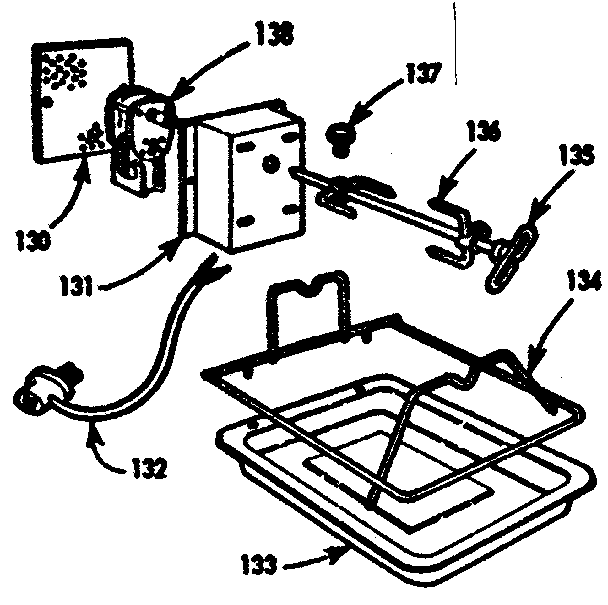 Kenmore 1037176304 optional equipment diagram