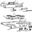 Kenmore 103722630 backguard & maintop diagram